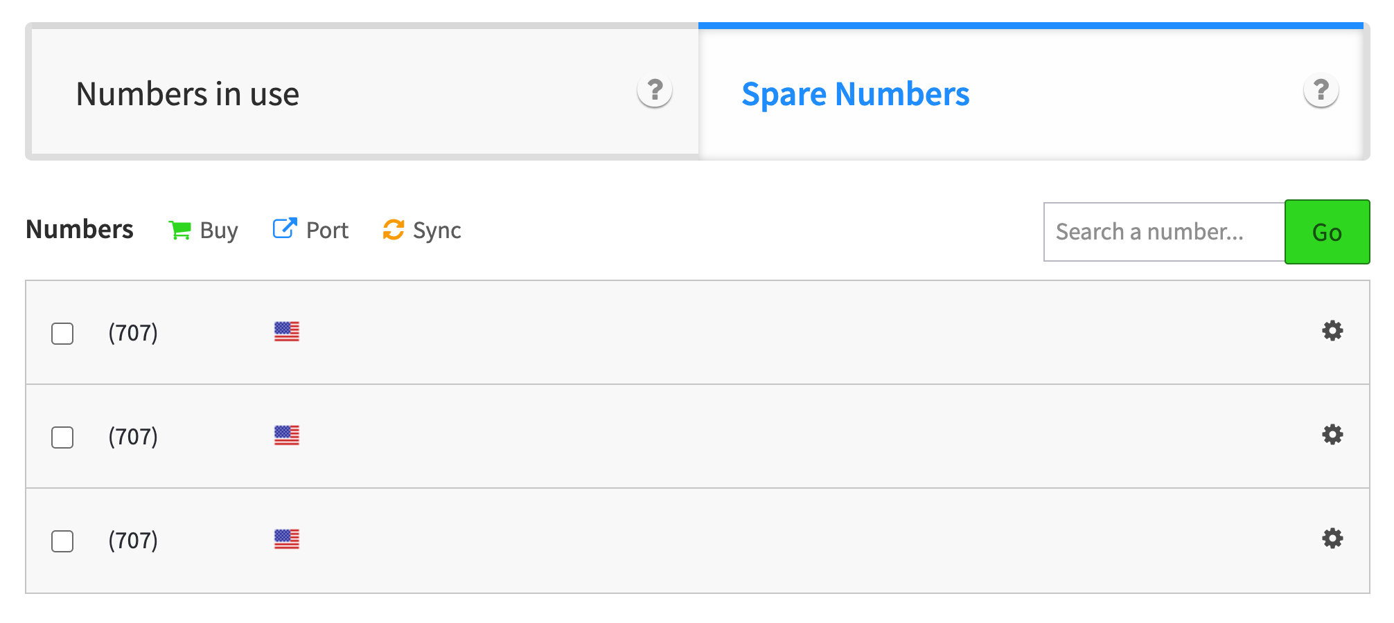 SmartPBX Dashboard spare numbers.png