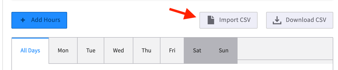 SPBX office hours import csv menu.png